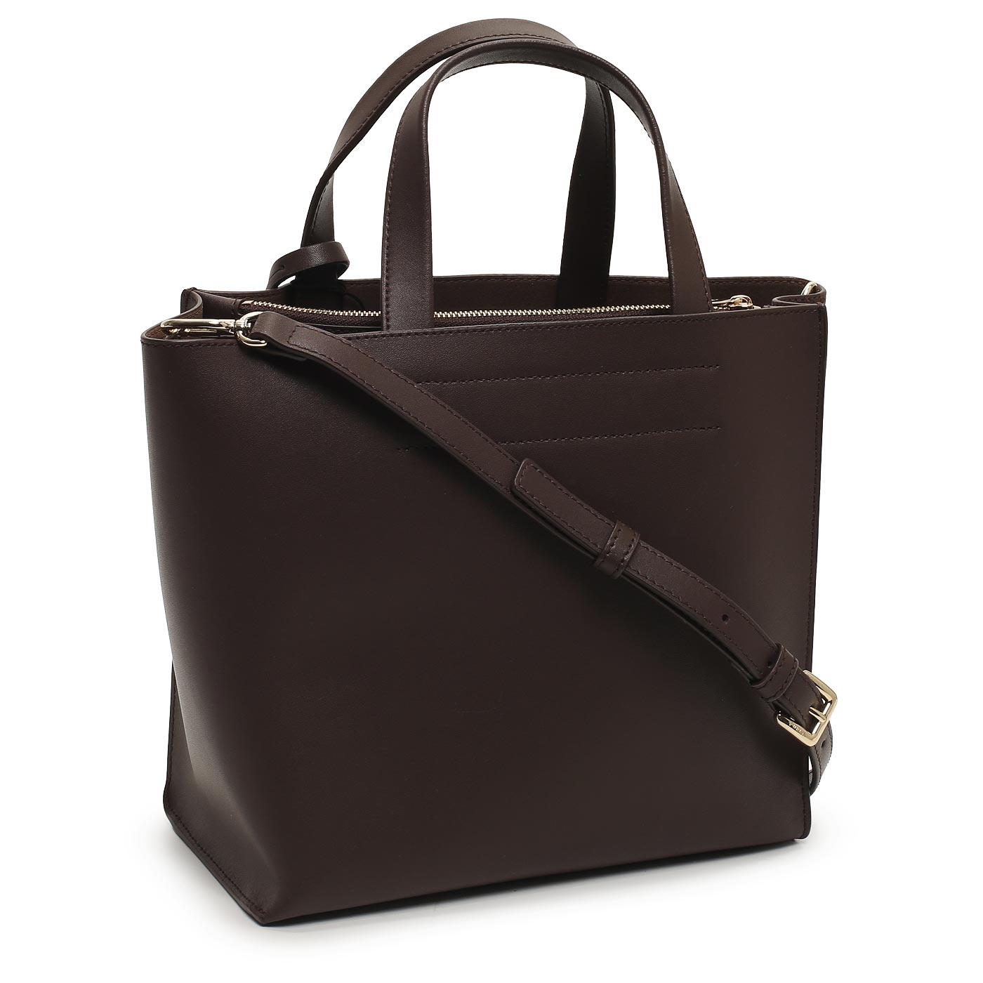 Кожаная сумка Furla Divide IT