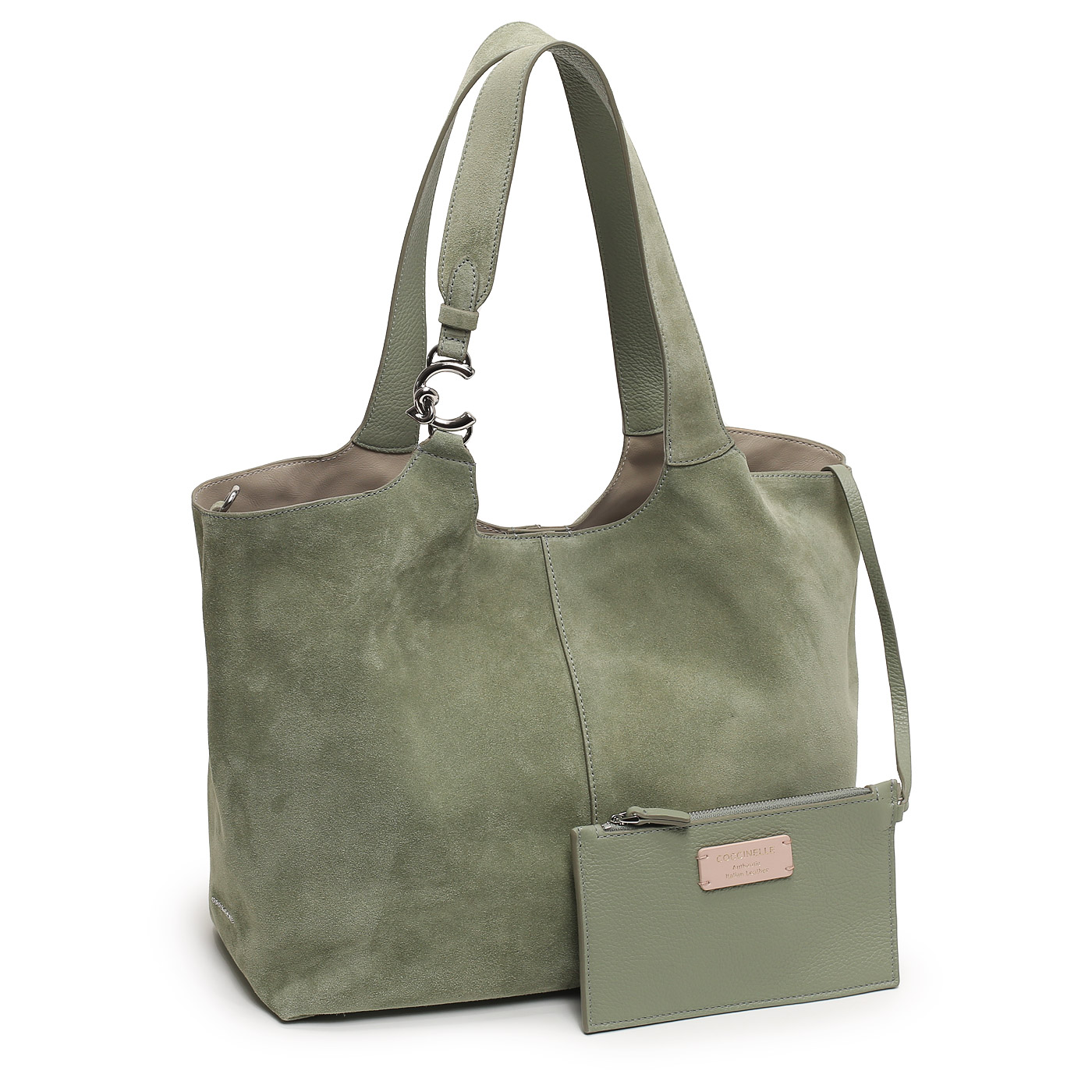 Кожаная сумка Coccinelle CoccinelleC-easy suede