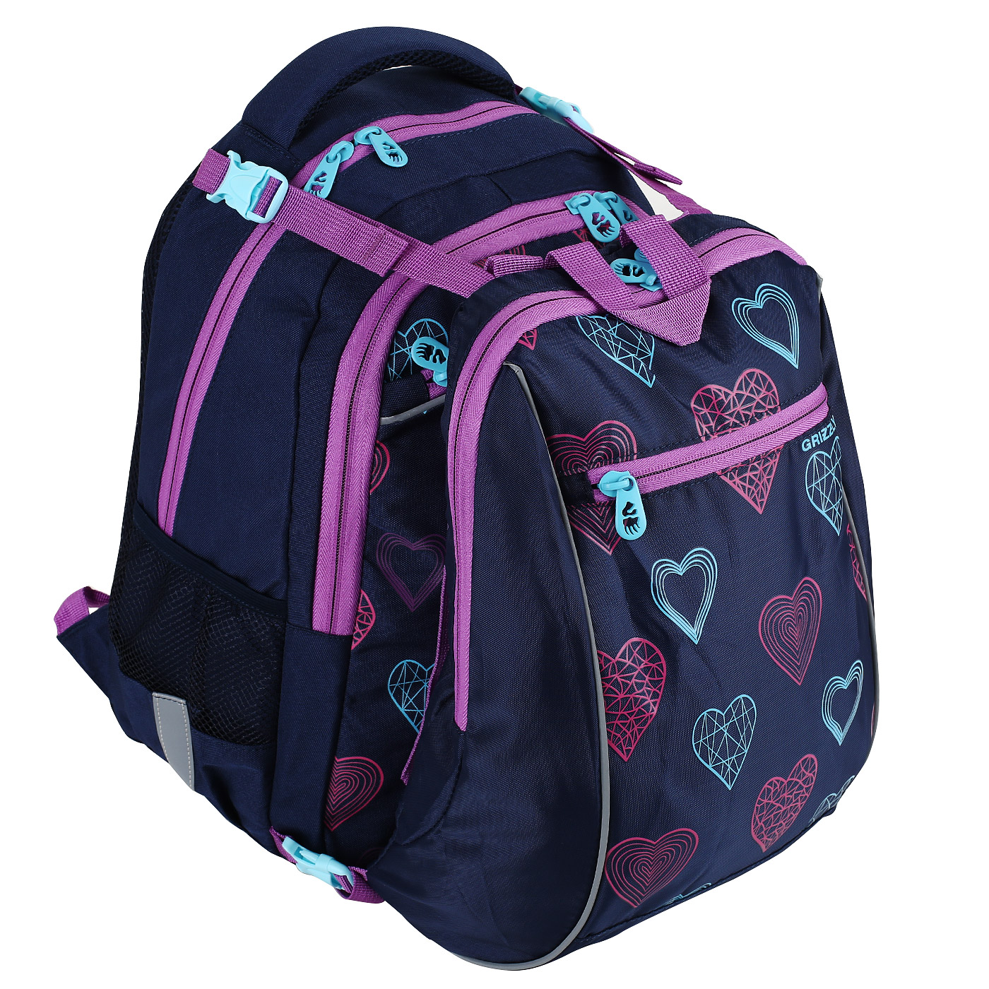 Детский рюкзак с мешком для обуви Grizzly 