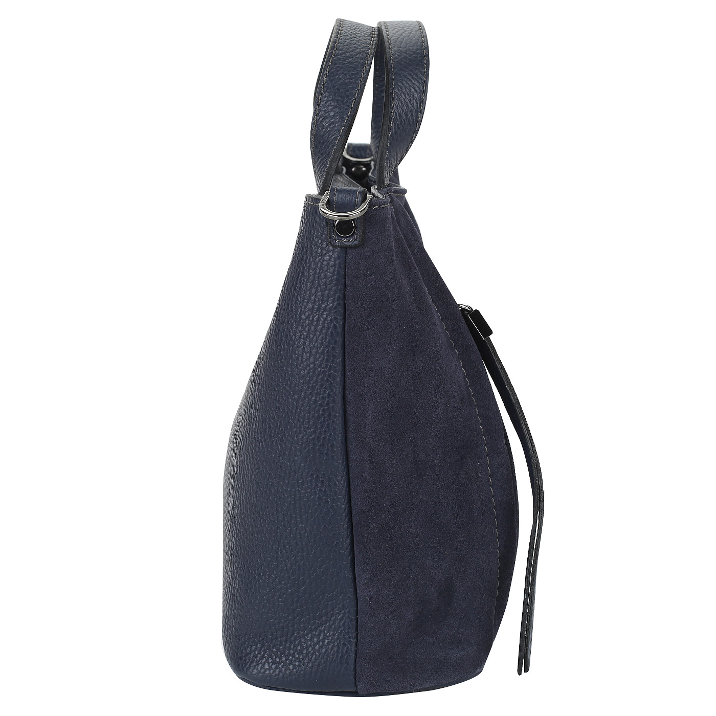 Синяя комбинированная сумка Ripani Clivia