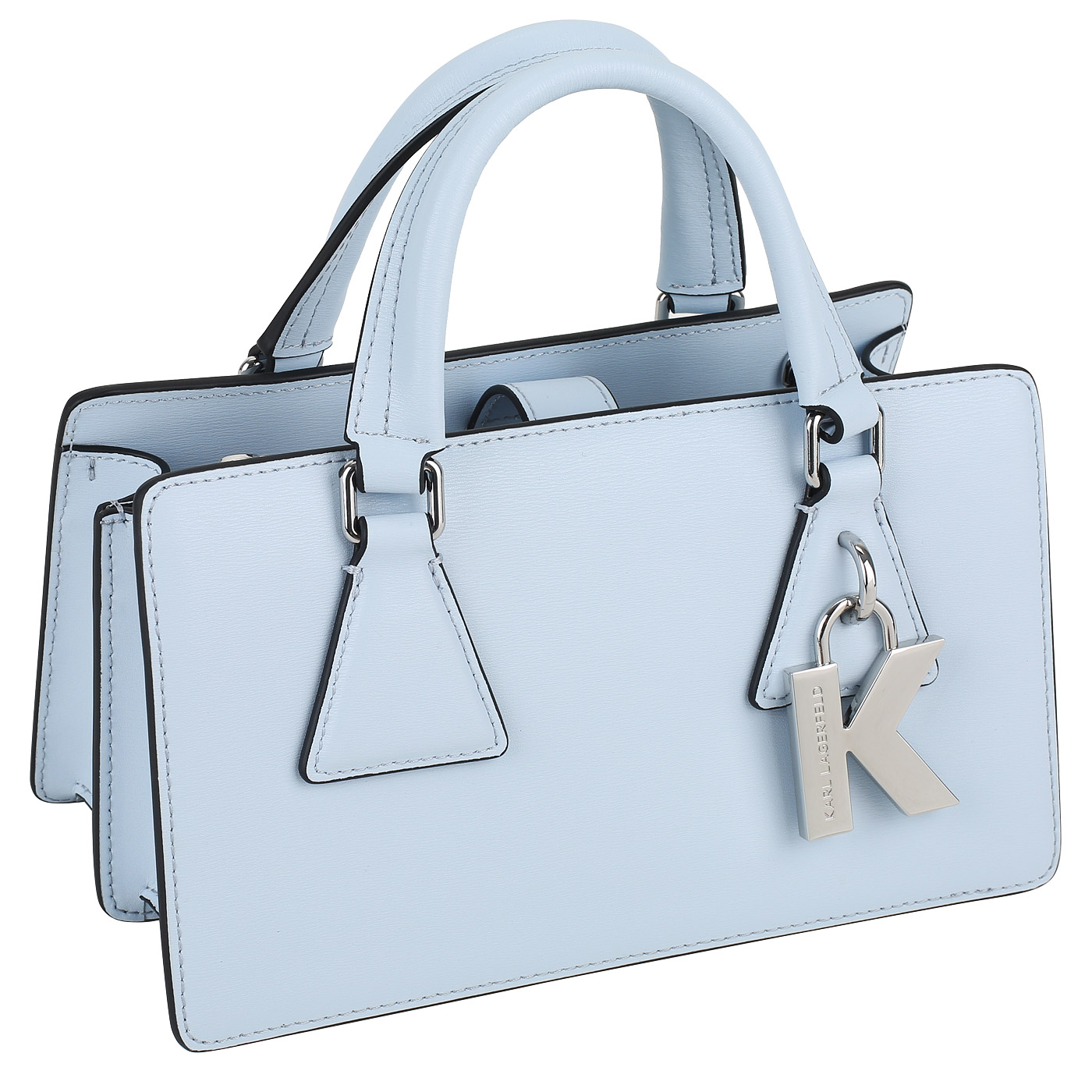 Кожаная сумка Karl Lagerfeld Lock