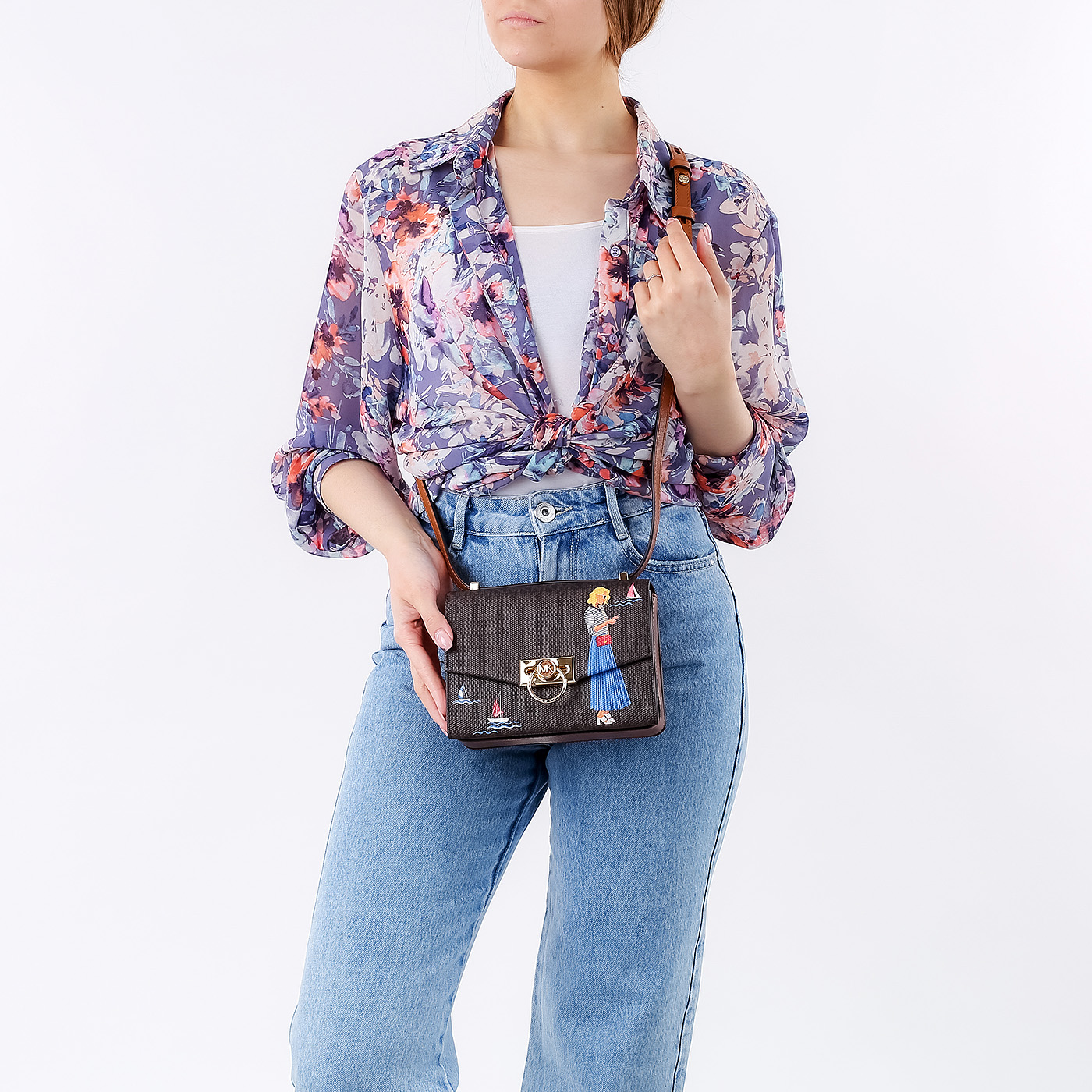 Сумочка кросс-боди Michael Kors Hendrix