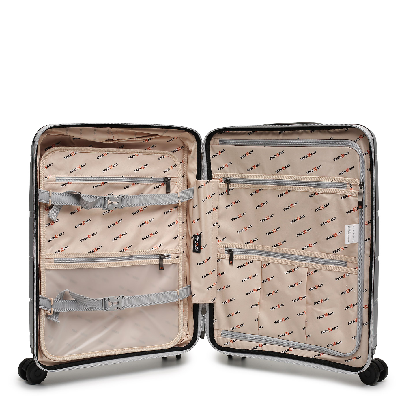 Чемодан маленький S из полипропилена Eberhart Link