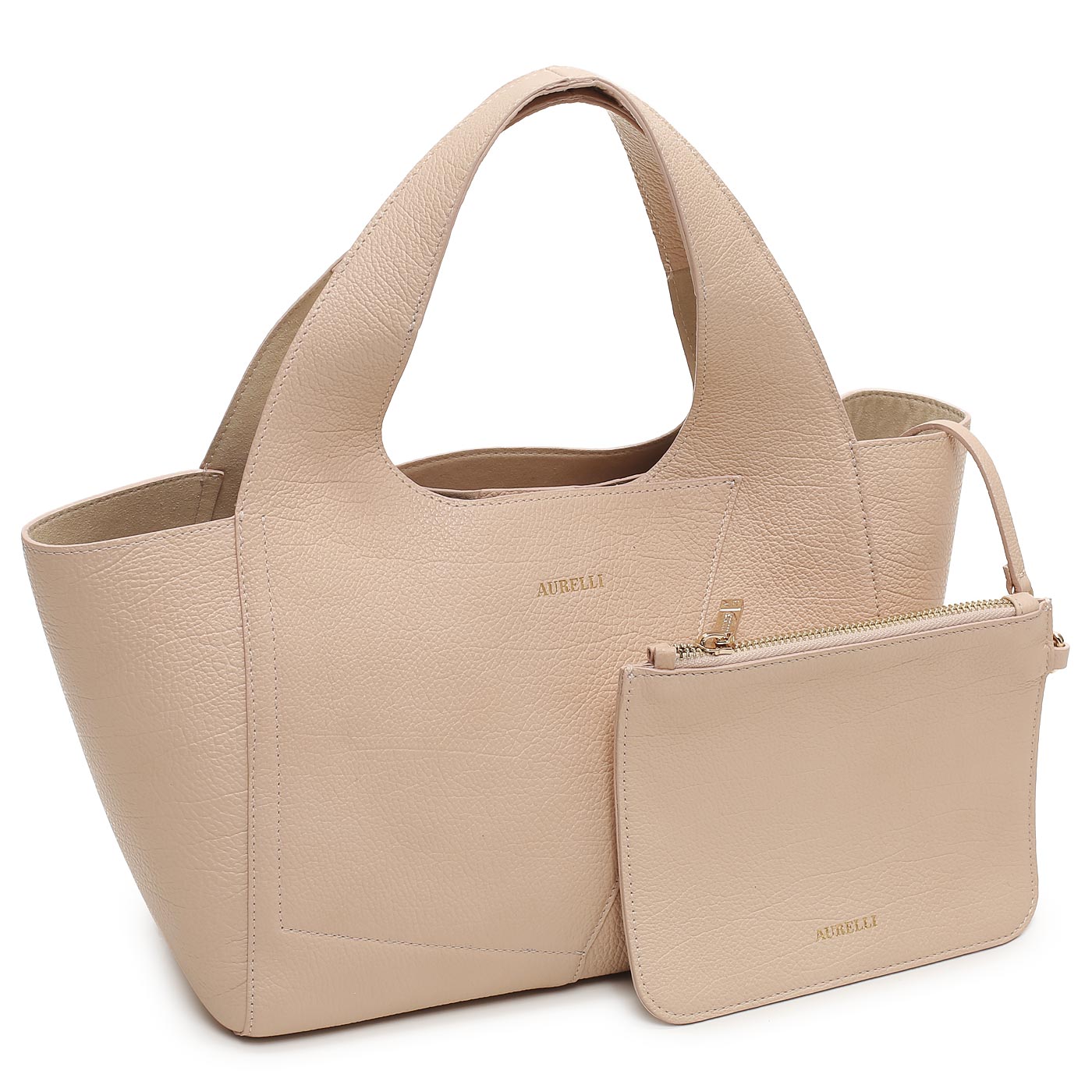 Кожаная сумка Aurelli Soft