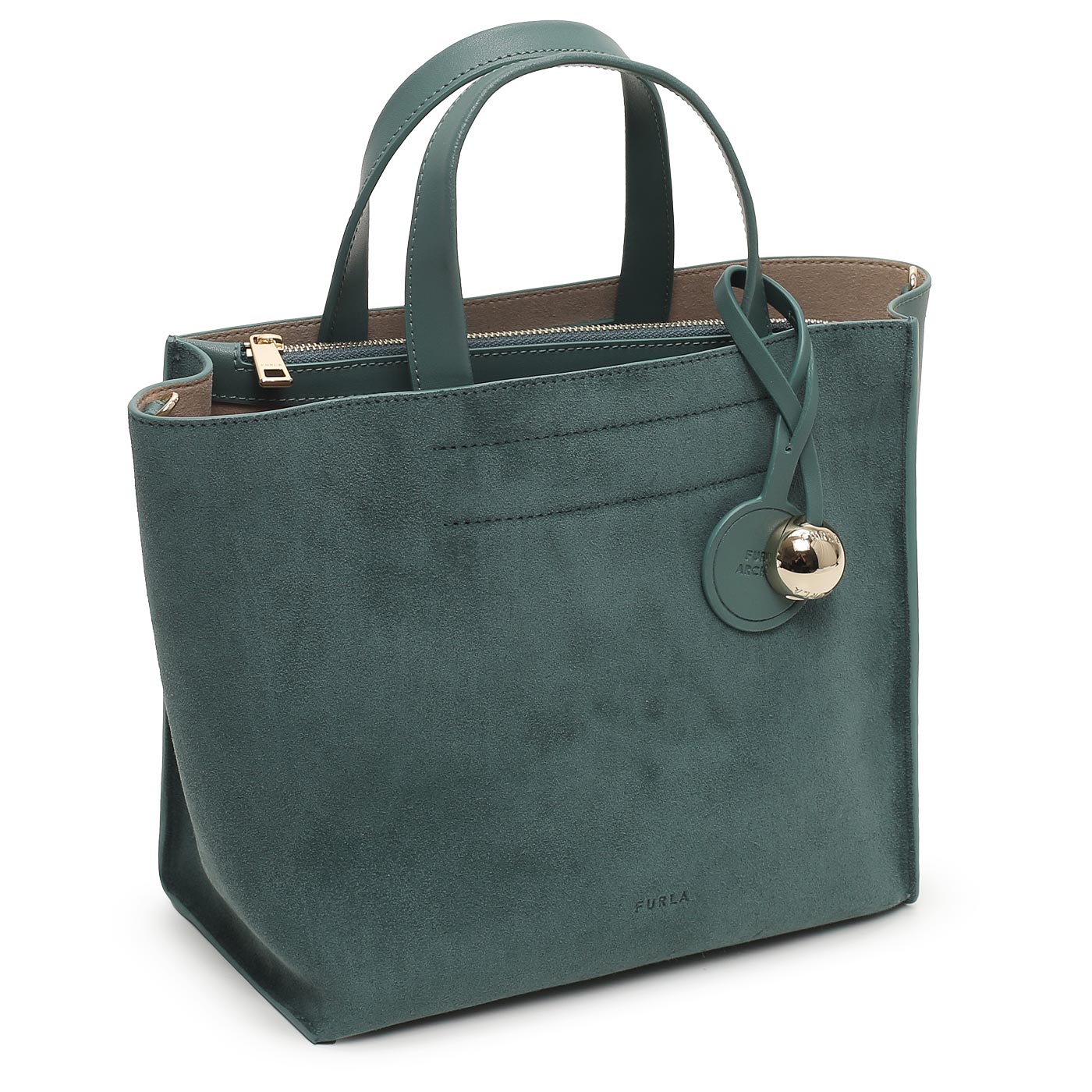 Кожаная сумка Furla Divide IT