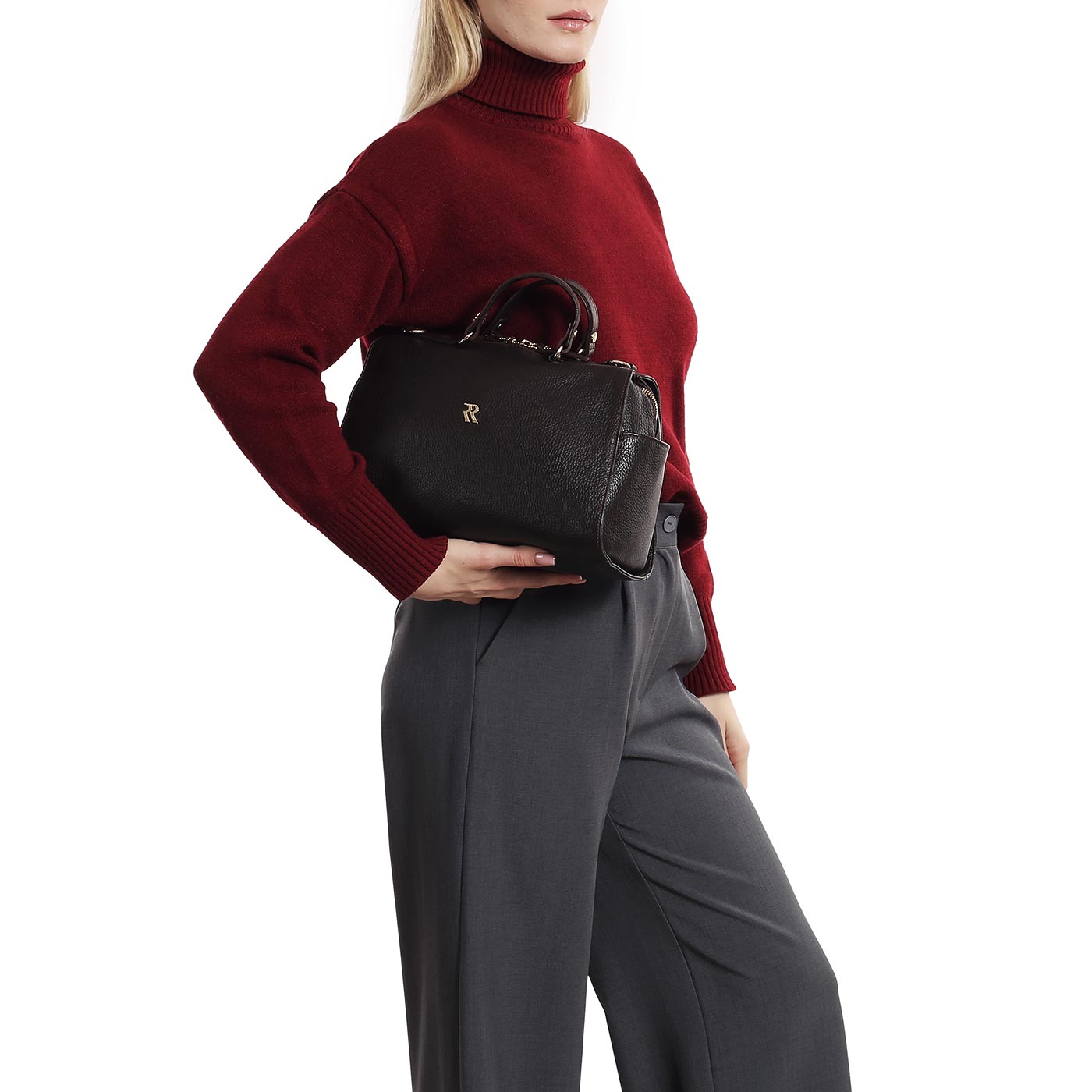 Кожаная сумка Bruno Rossi Dollaro