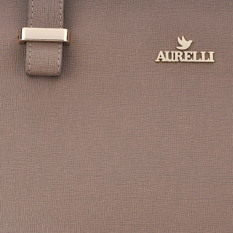 Кожаная сумка Aurelli Saffiano