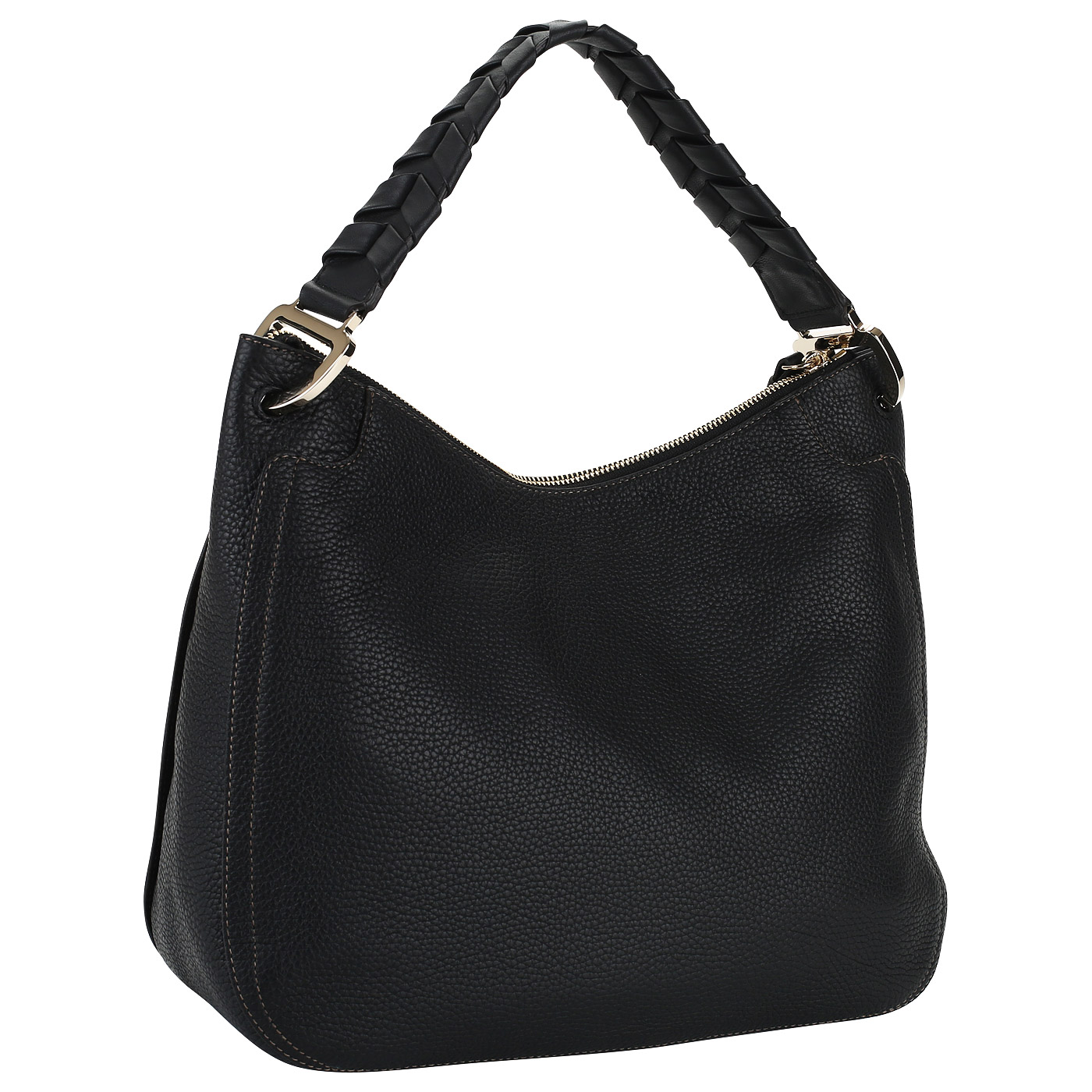 Вместительная кожаная сумка Furla Rialto