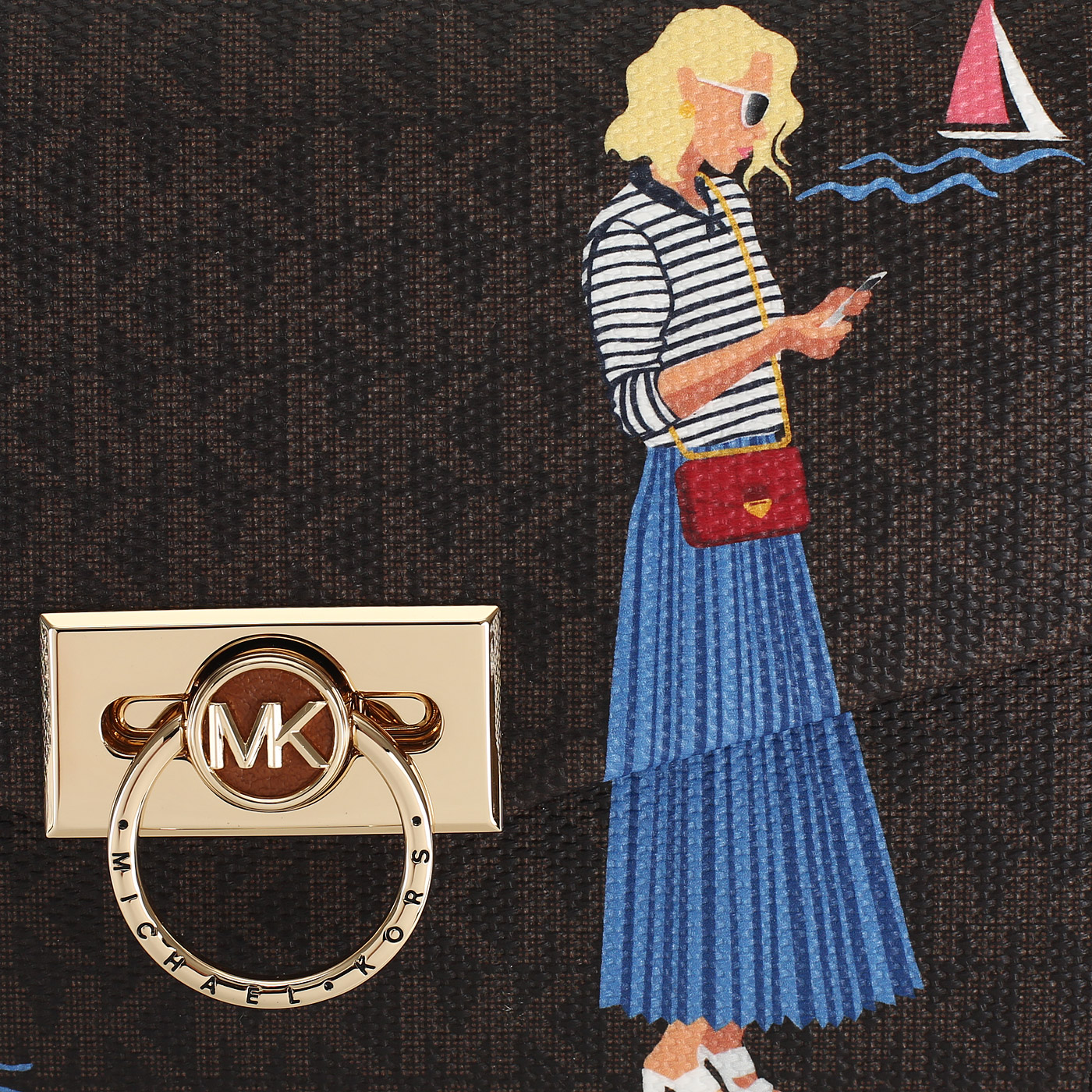 Сумочка кросс-боди Michael Kors Hendrix