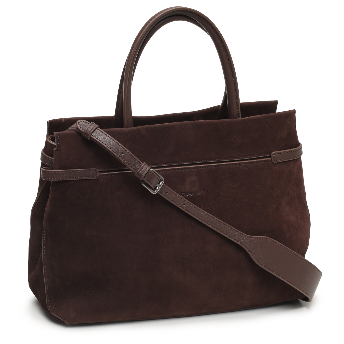 Кожаная сумка Curanni 