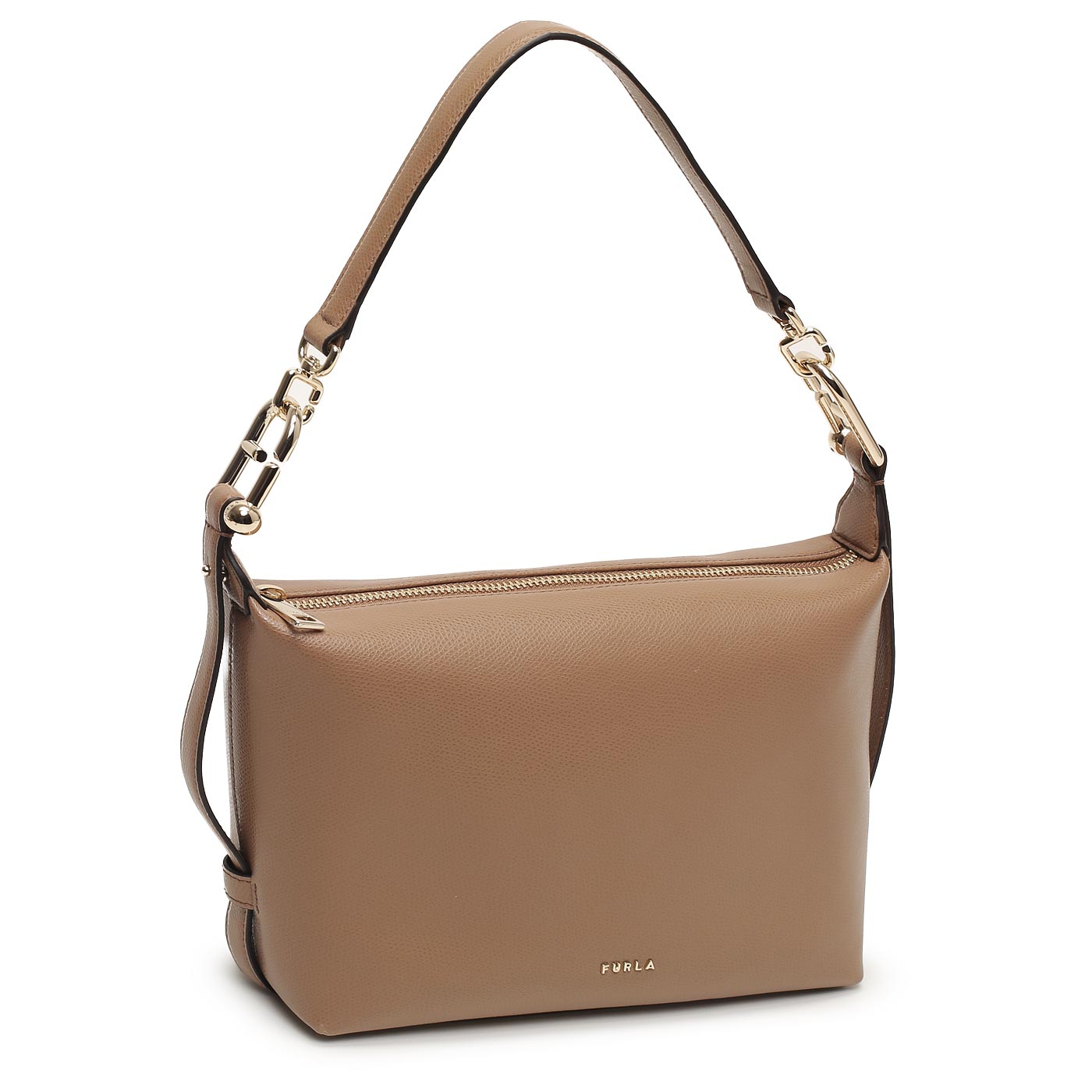 Кожаная сумка Furla Tonie