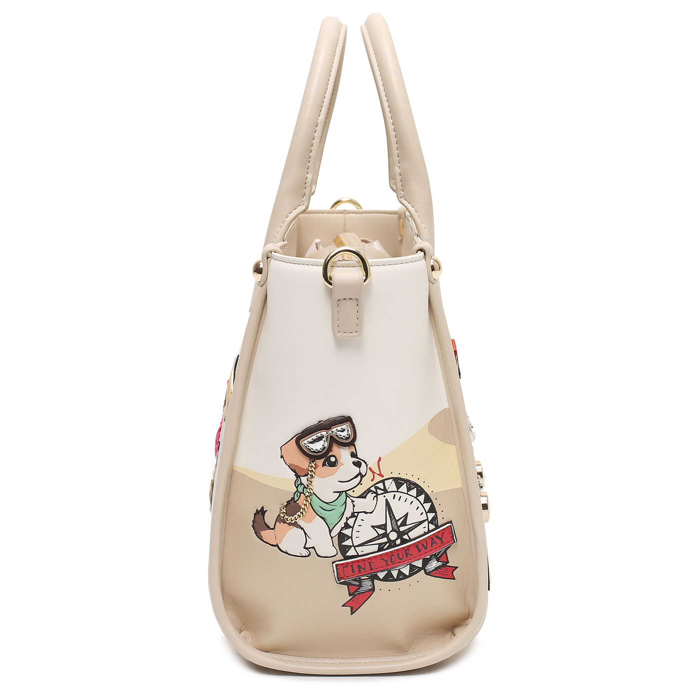 Сумка с короткими ручками Braccialini All Round