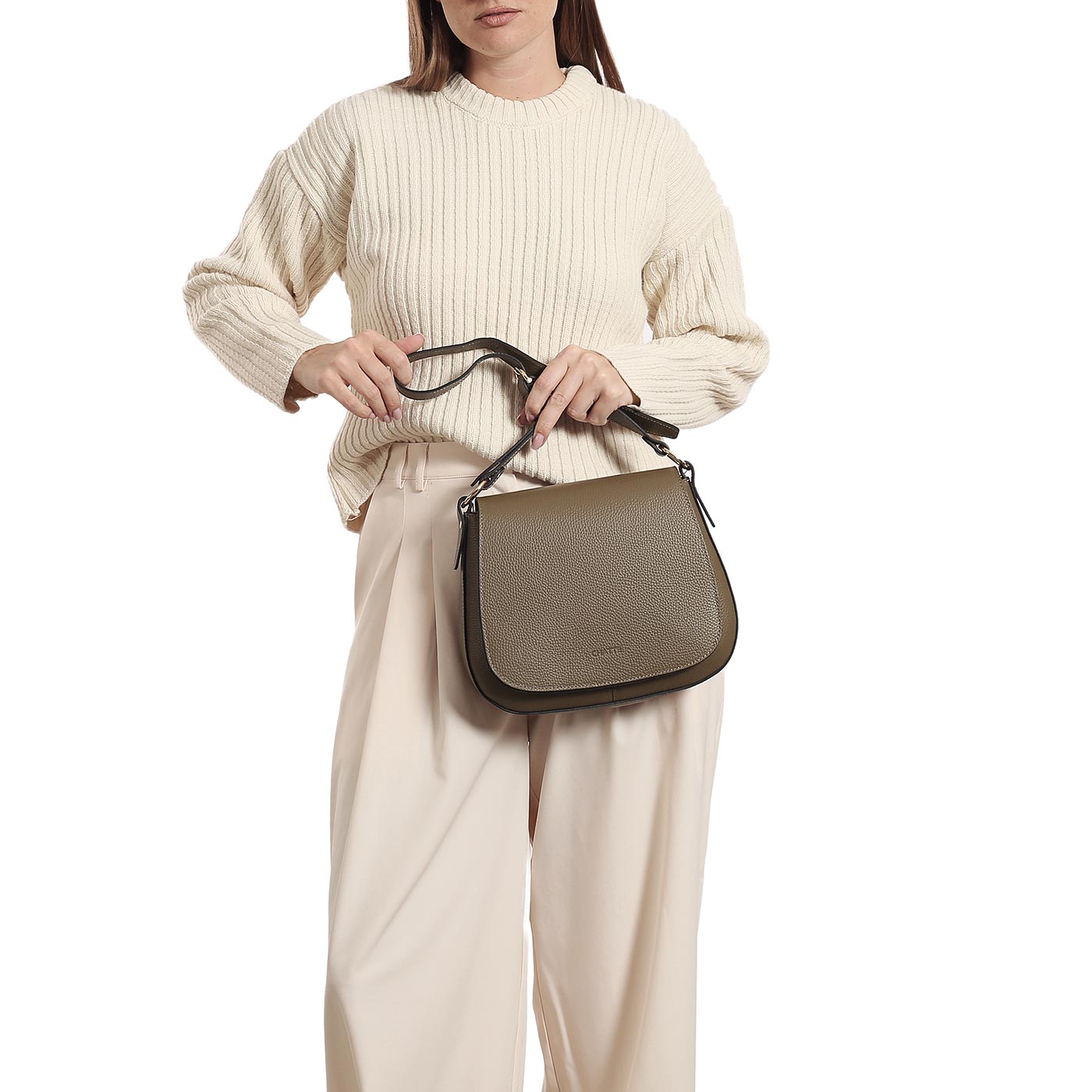 Кожаная сумка Chatte Marseille