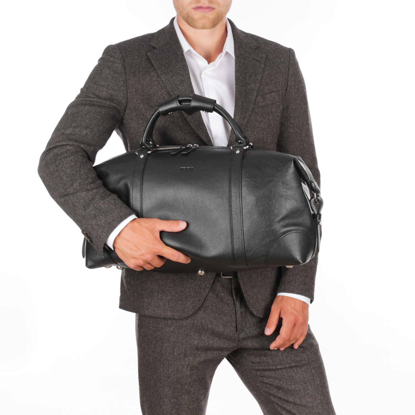 Кожаная дорожная сумка Stevens 