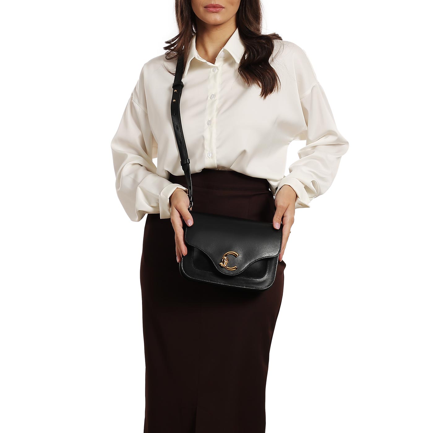 Сумка через плечо Coccinelle Coccinelle C-me calf cock