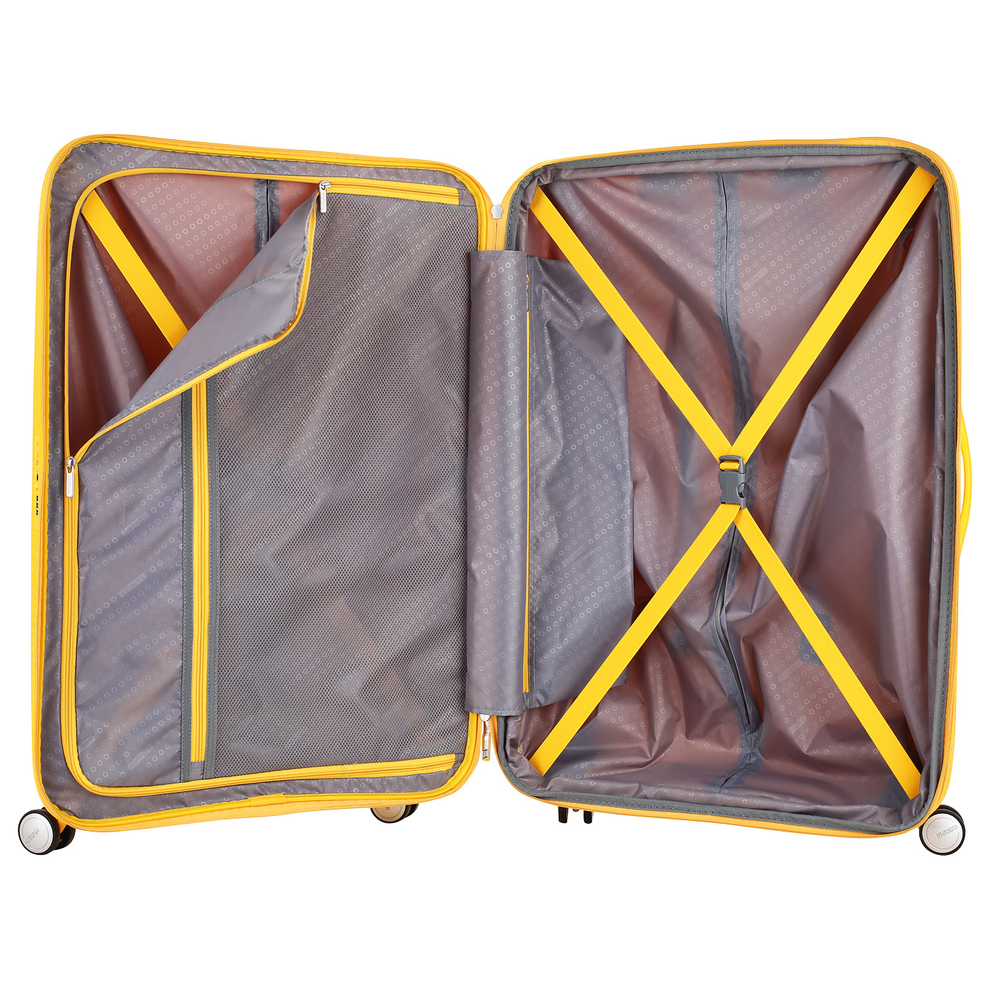 Большой чемодан на молнии American Tourister Soundbox