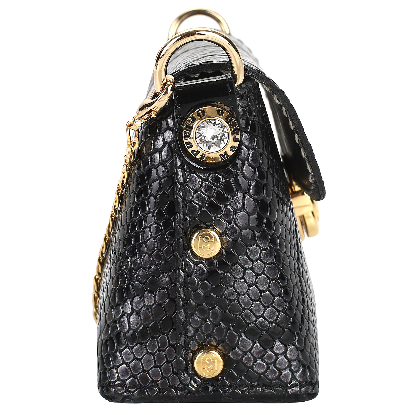 Сумочка из лаковой кожи Marino Orlandi 