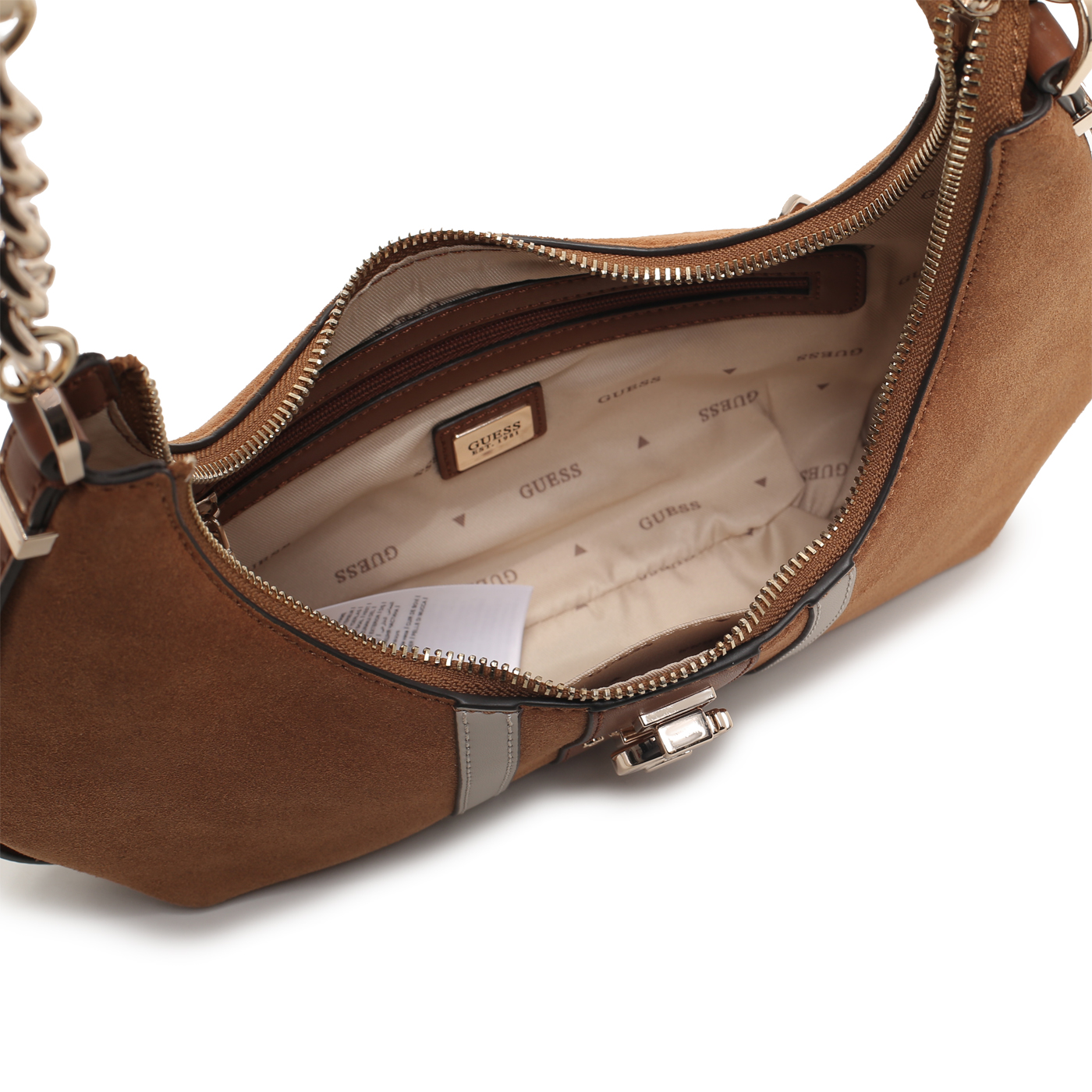 Кожаная сумка Guess Erenia