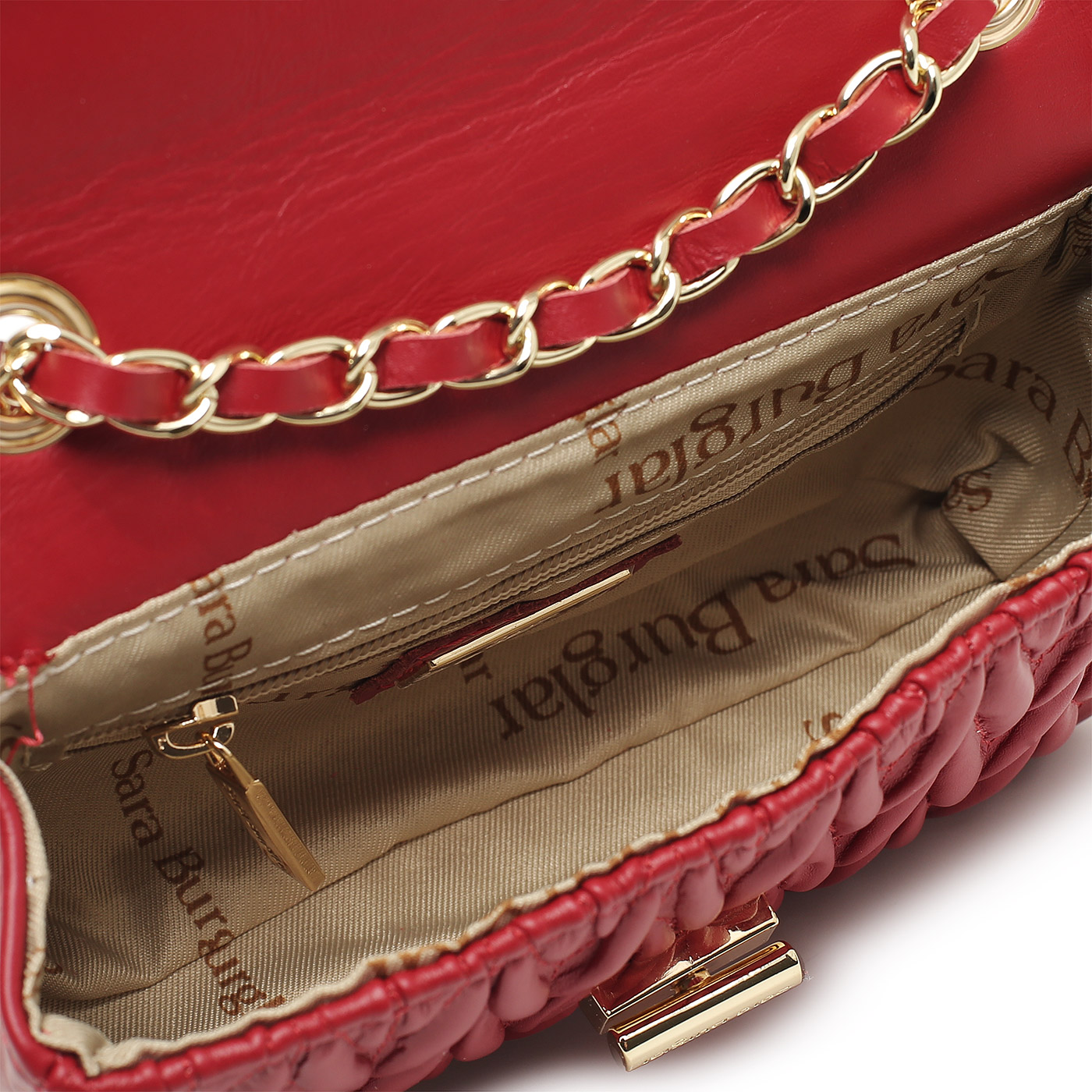 Сумка через плечо с цепочкой Sara Burglar Lulu Tresh