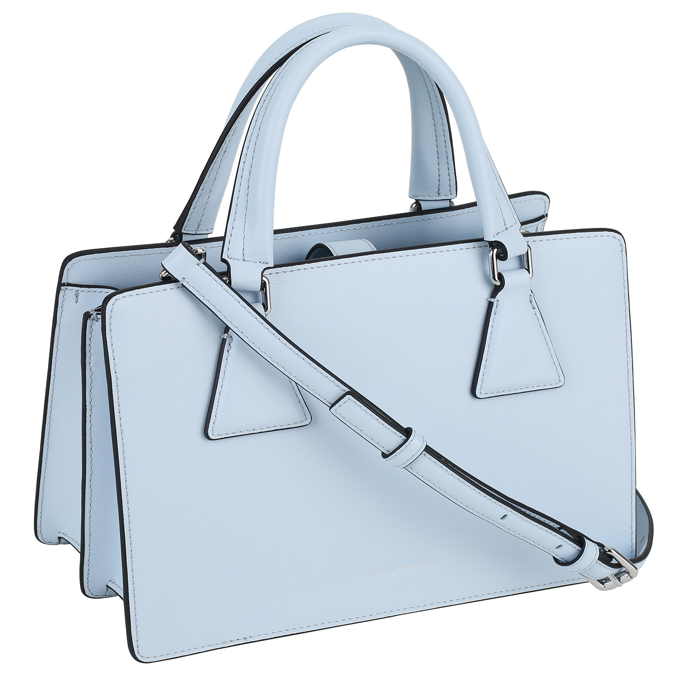 Кожаная сумка Karl Lagerfeld Lock