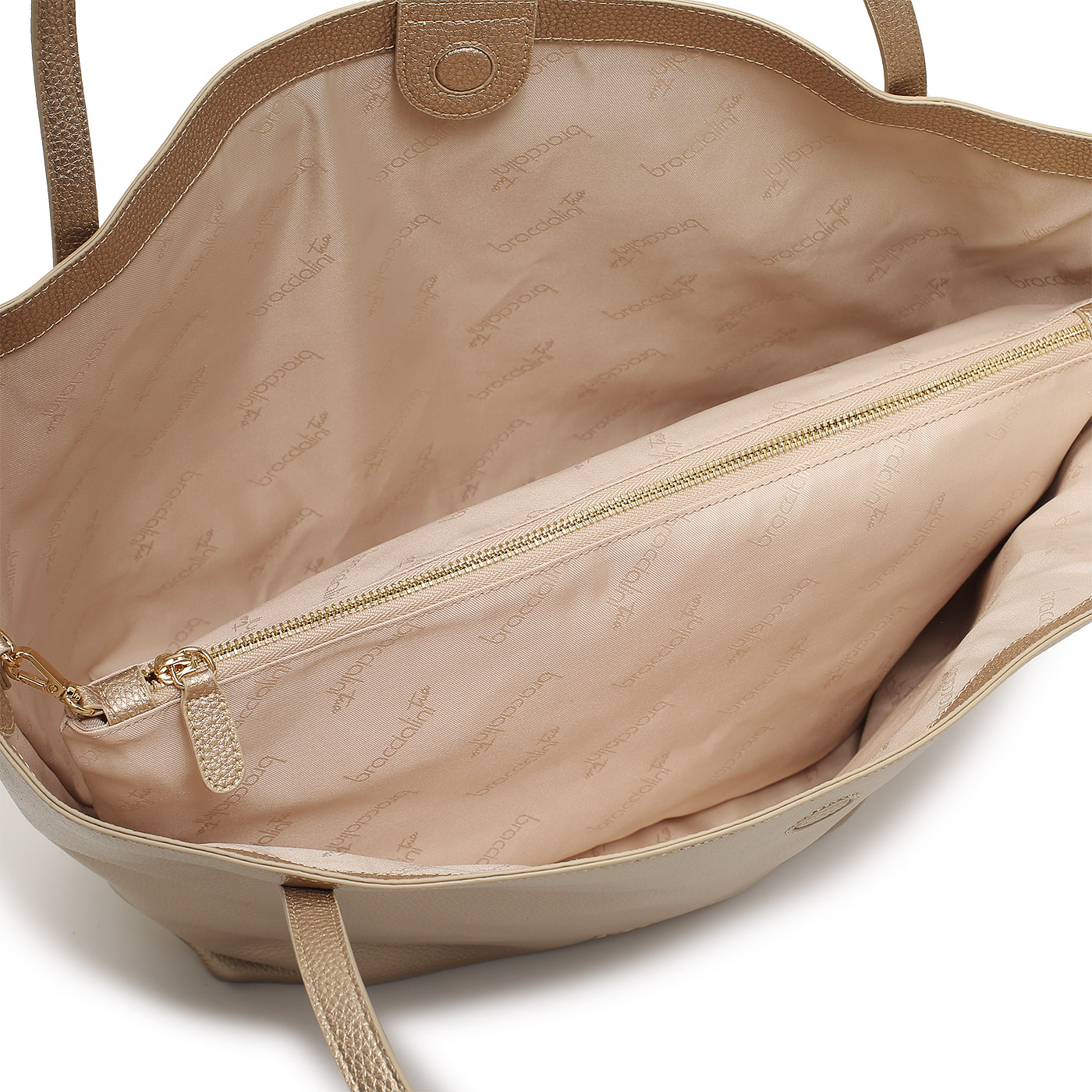 Кожаная сумка Braccialini Ariel