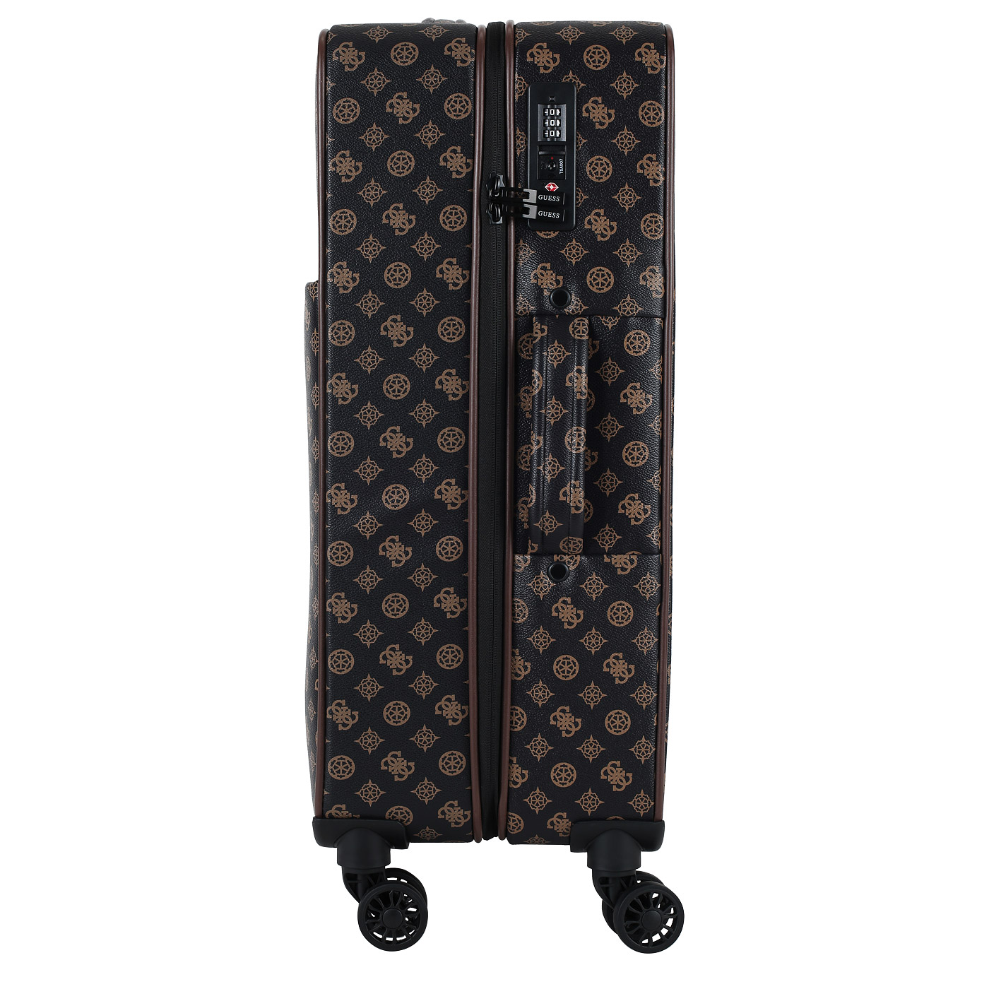 Чемодан средний M из полиурeтана Guess Peony