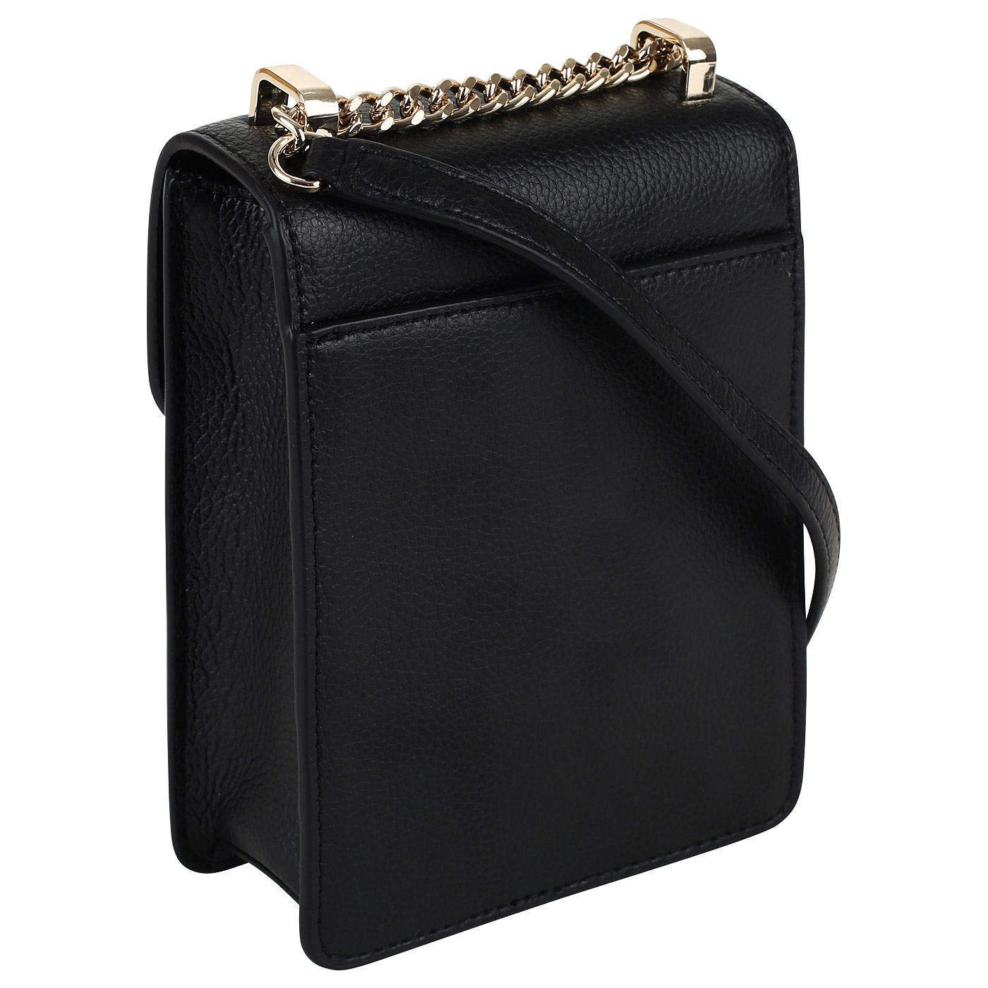 Кожаная сумочка через плечо DKNY Elissa