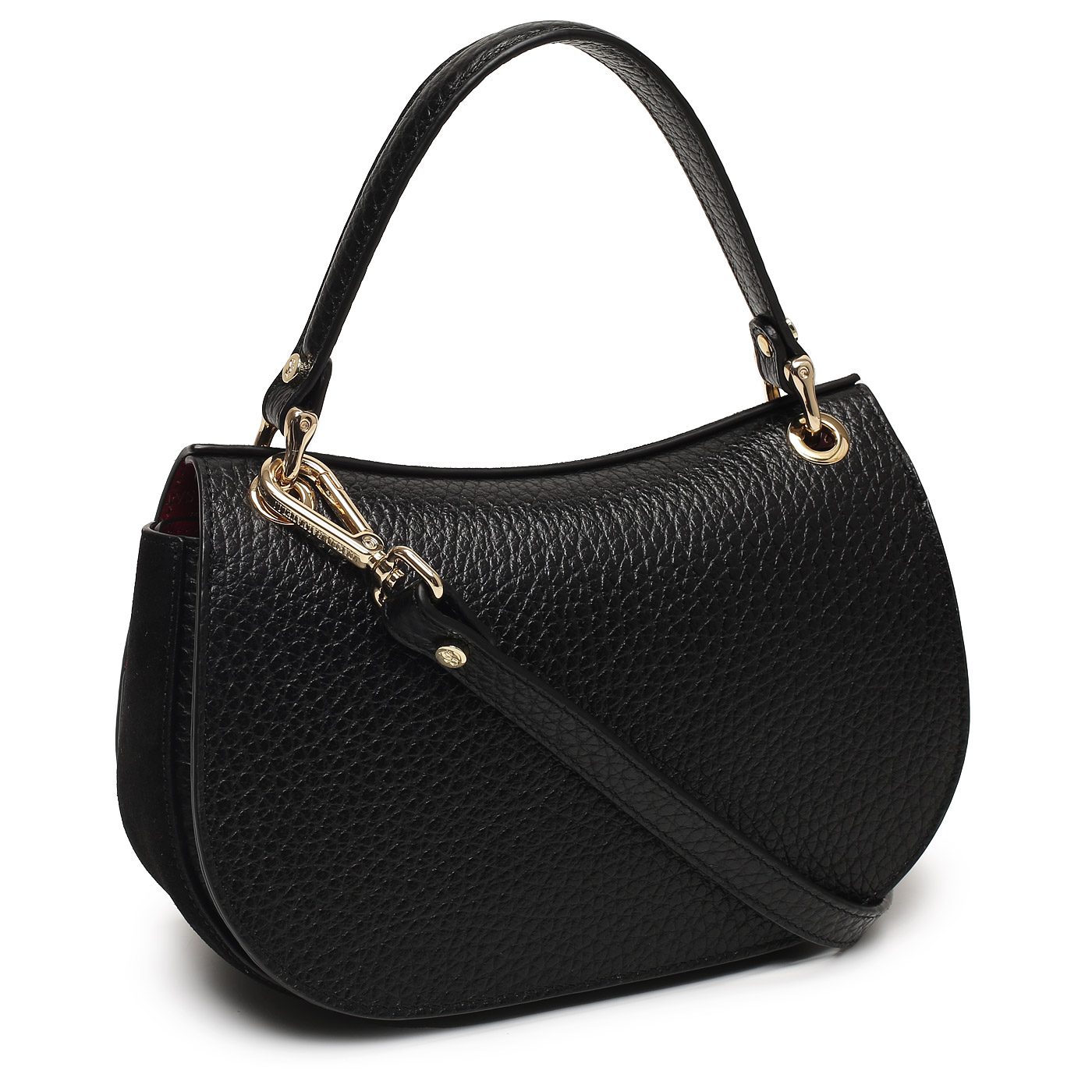 Кожаная сумка Carlo Salvatelli Madeleine camoscio