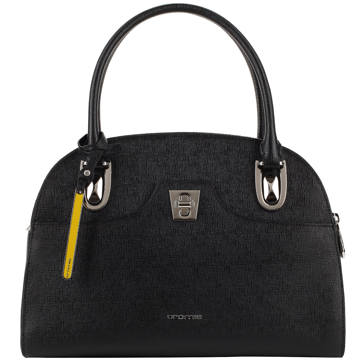 Cromia Сафьяновая сумка со съемным ремешком