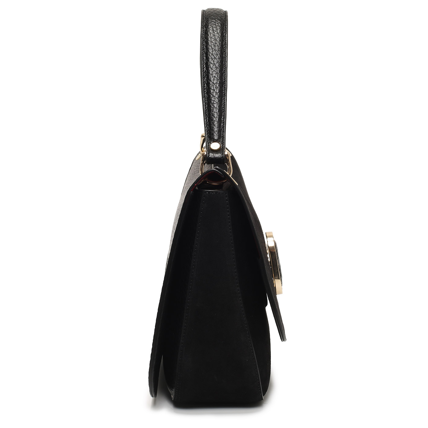 Кожаная сумка Carlo Salvatelli Madeleine camoscio