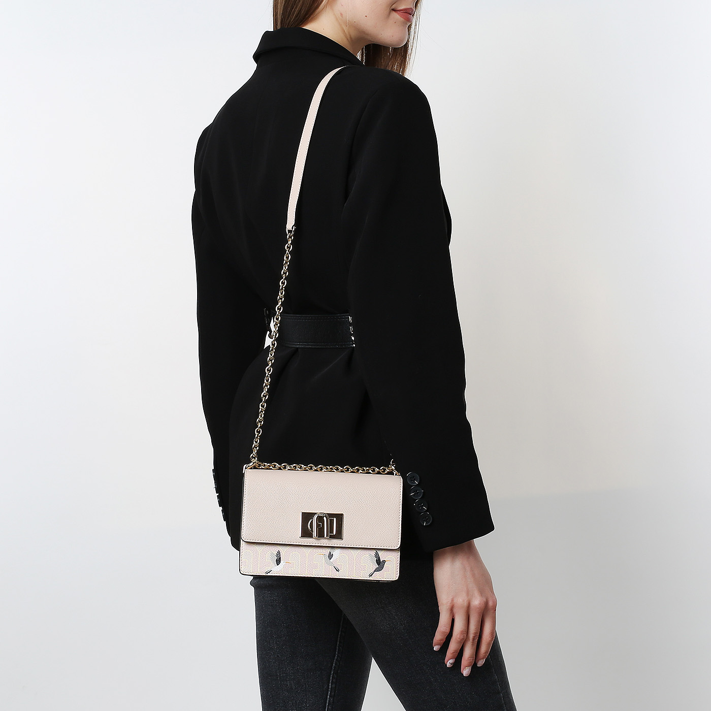 Сумка из тисненой кожи Furla 1927