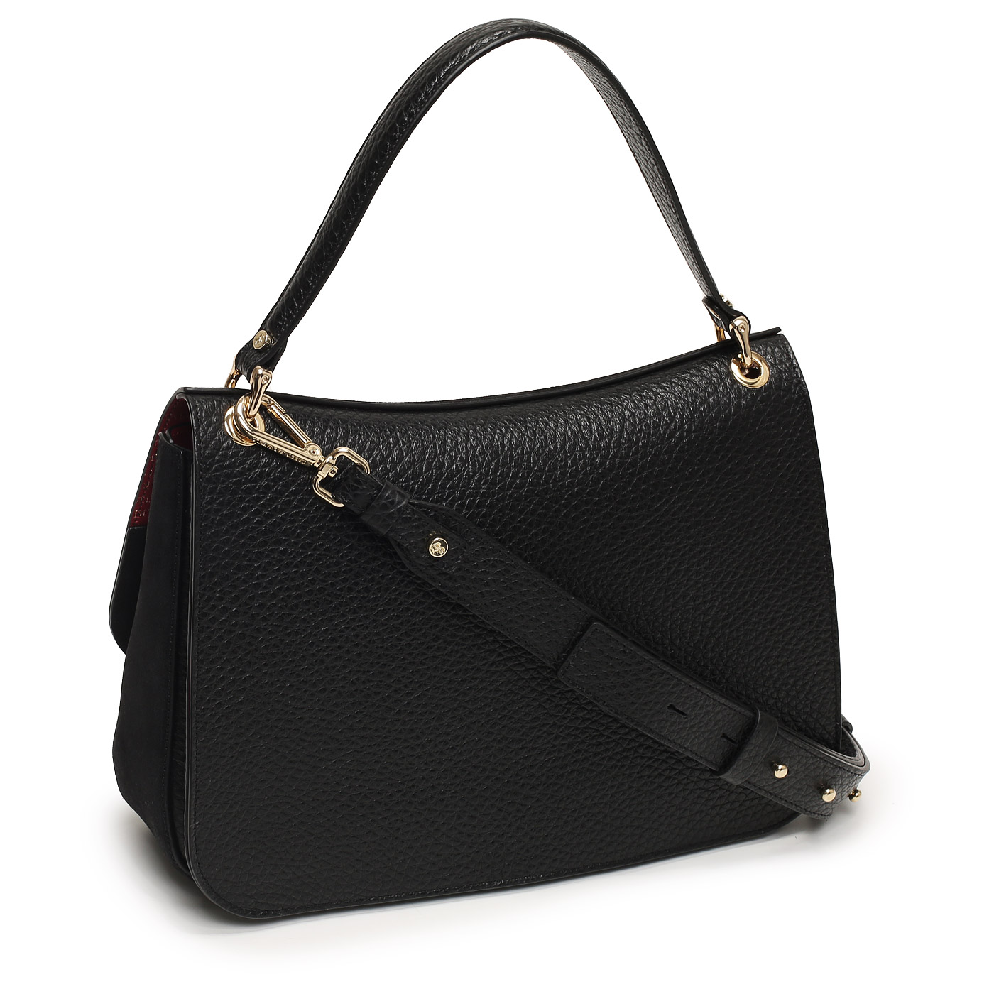 Кожаная сумка Carlo Salvatelli Madeleine camoscio