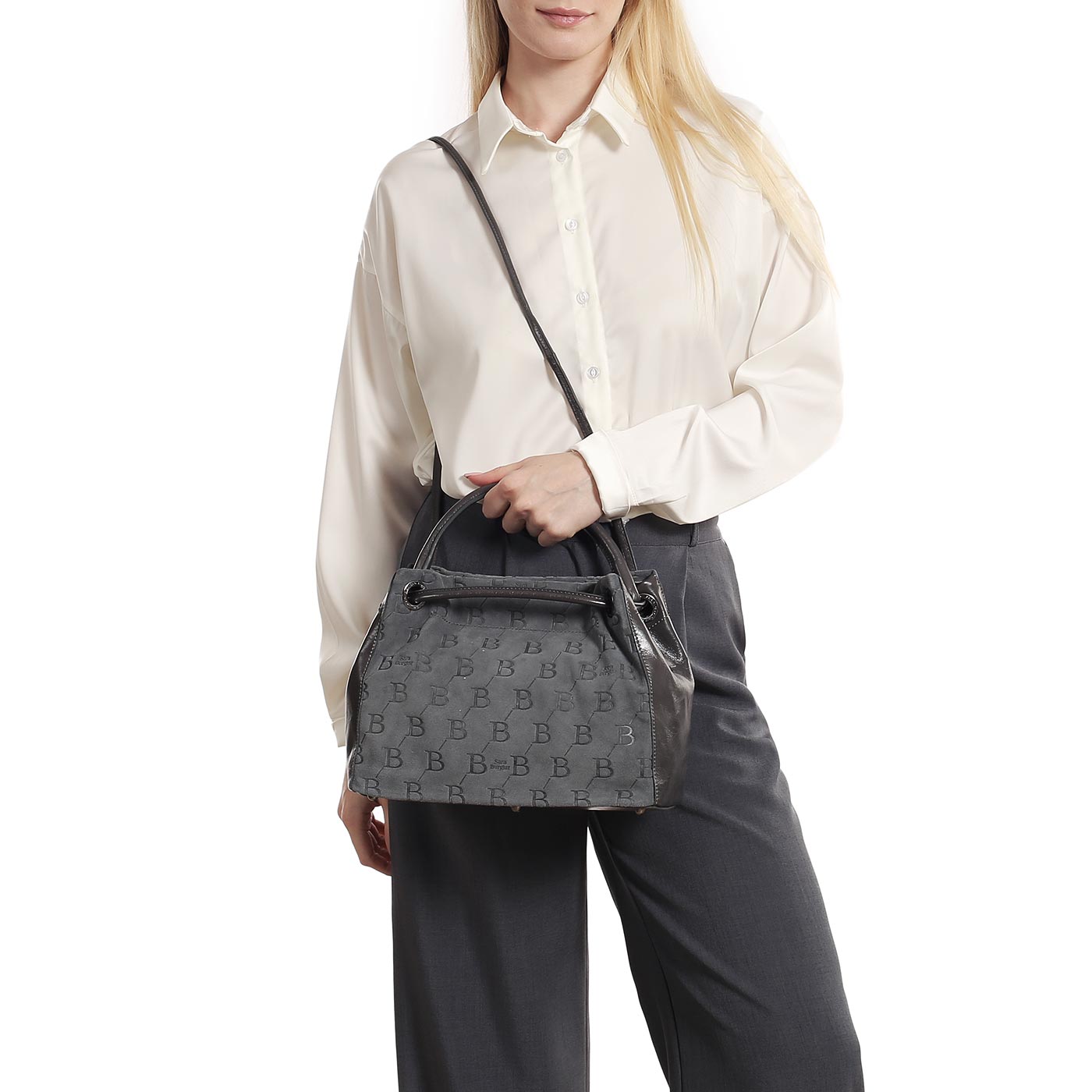 Кожаная сумка Sara Burglar Meghan Cam Person