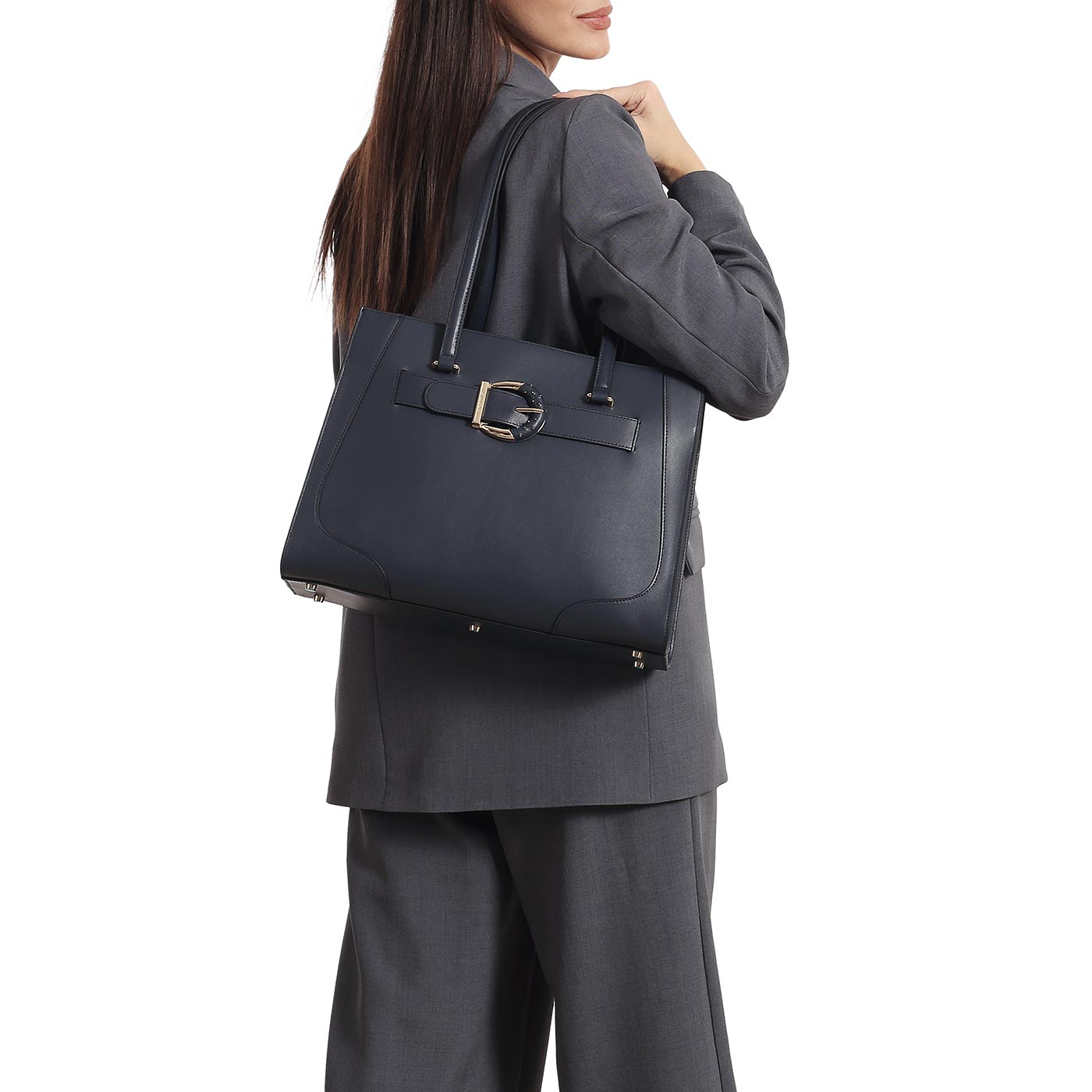 Кожаная сумка Cromia Kate