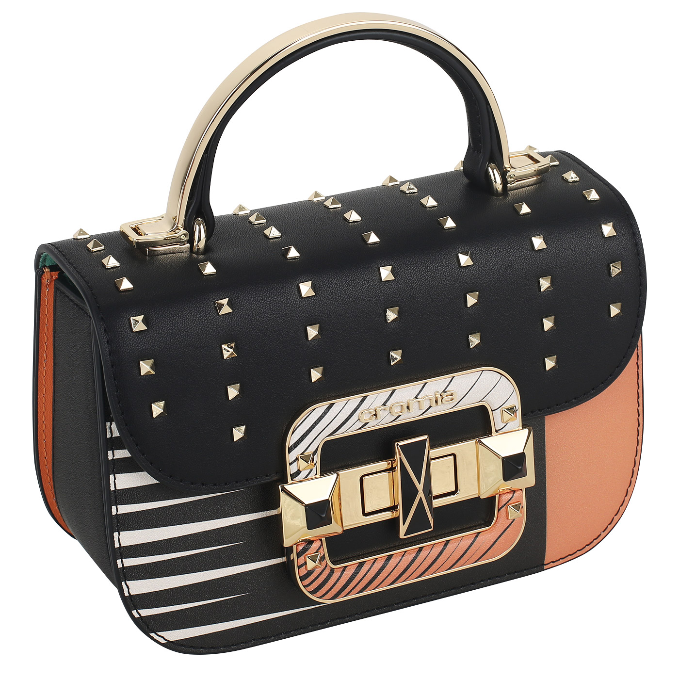 Кожаная сумка Cromia Pop