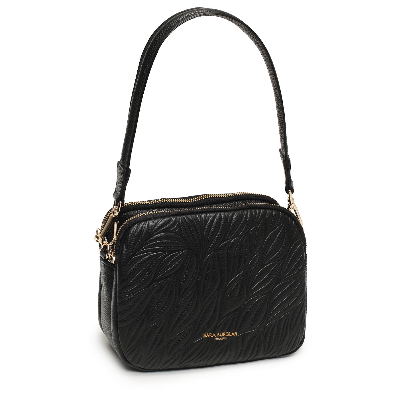 Кожаная сумка Sara Burglar Emma leaf