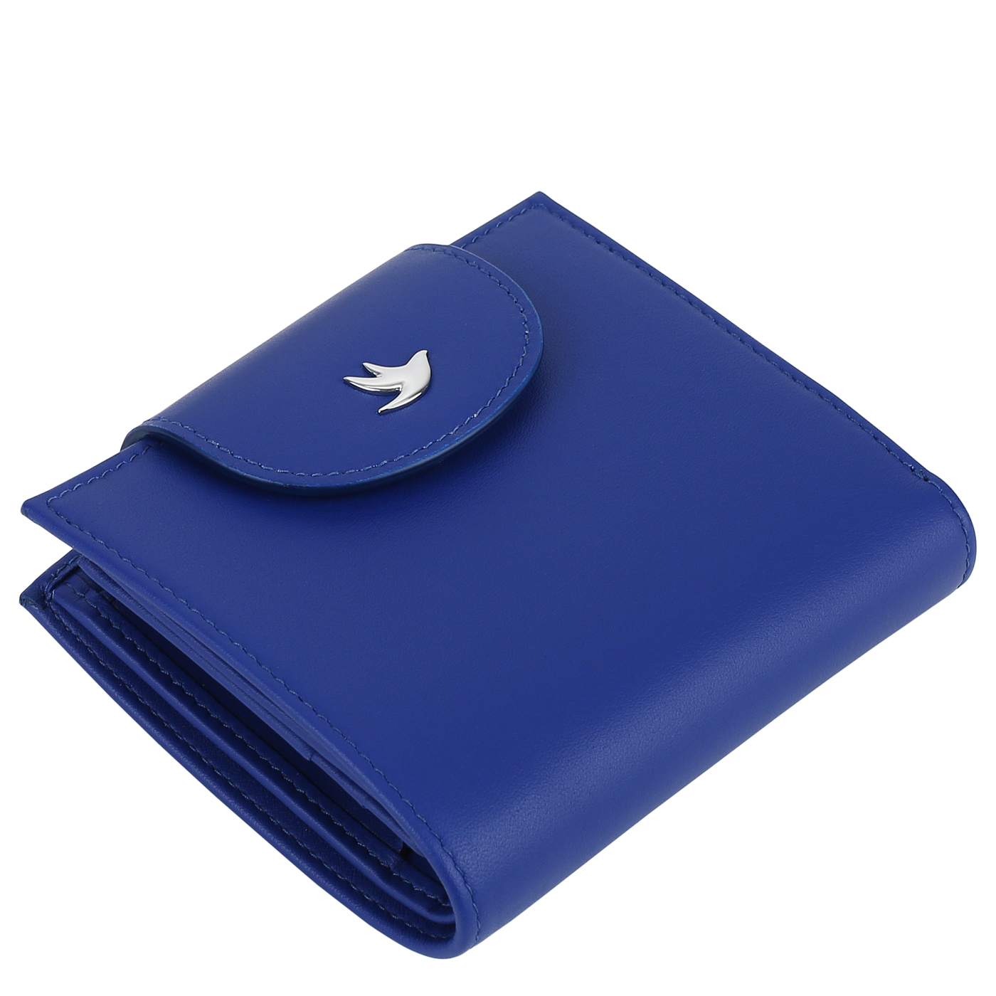 Кошелек складной на кнопке Aurelli Ocean