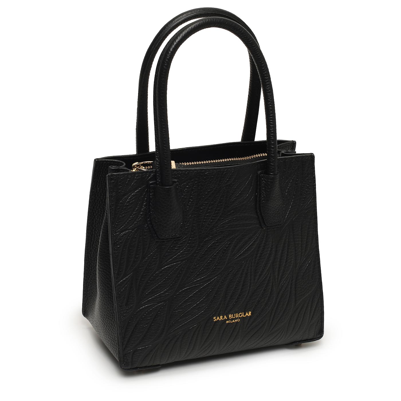 Кожаная сумка Sara Burglar Emma leaf