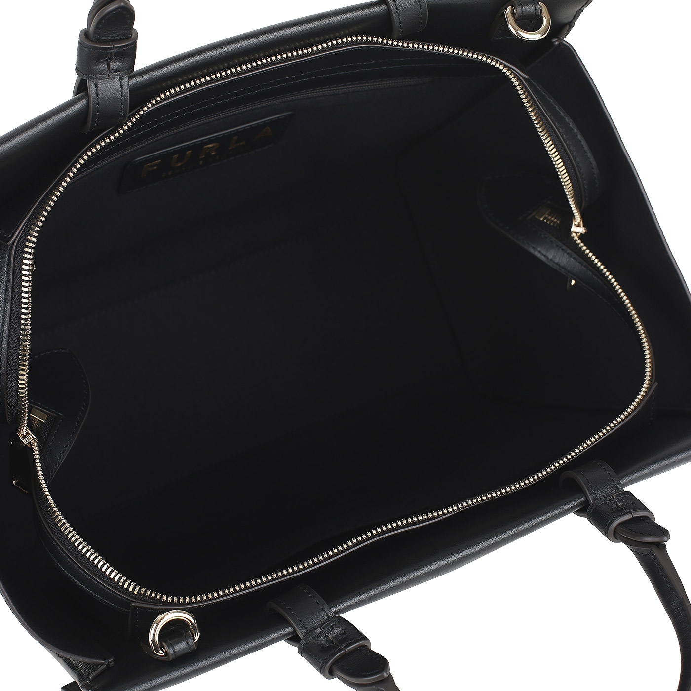 Кожаная сумка Furla Emma