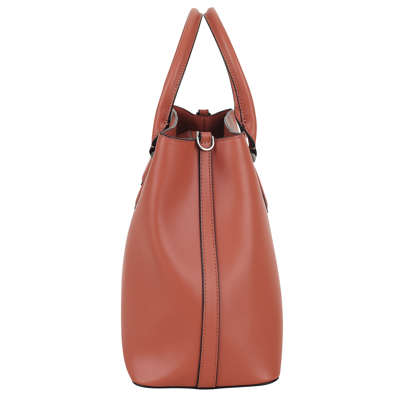 Вместительная кожаная сумка Cromia Perla