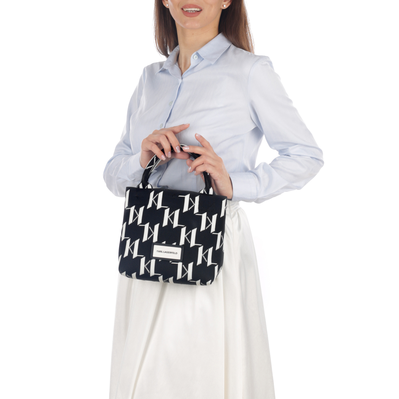 Текстильная сумка Karl Lagerfeld Monogram