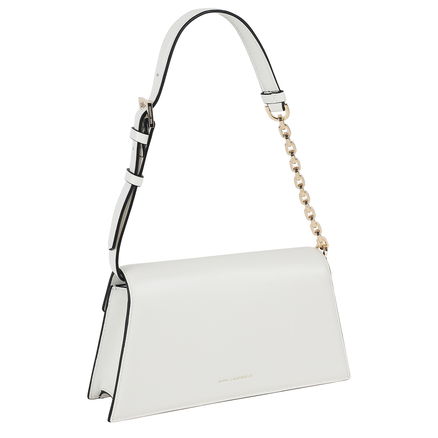Кожаная сумка Karl Lagerfeld Signature