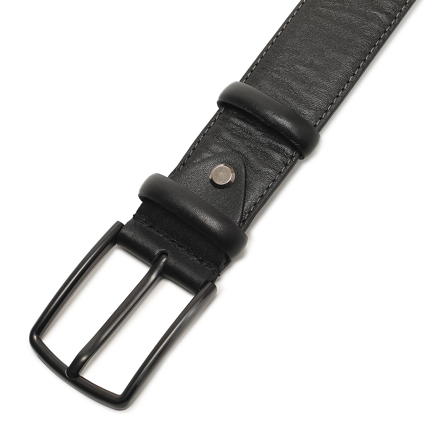 Ремень из гладкой кожи Stevens 