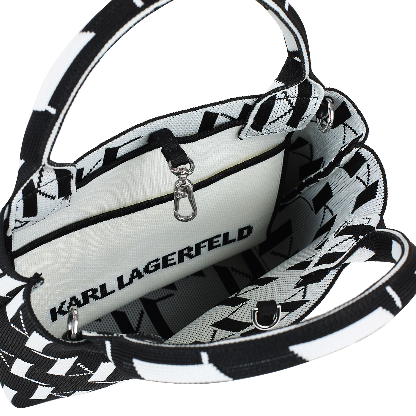 Текстильная сумка Karl Lagerfeld Monogram