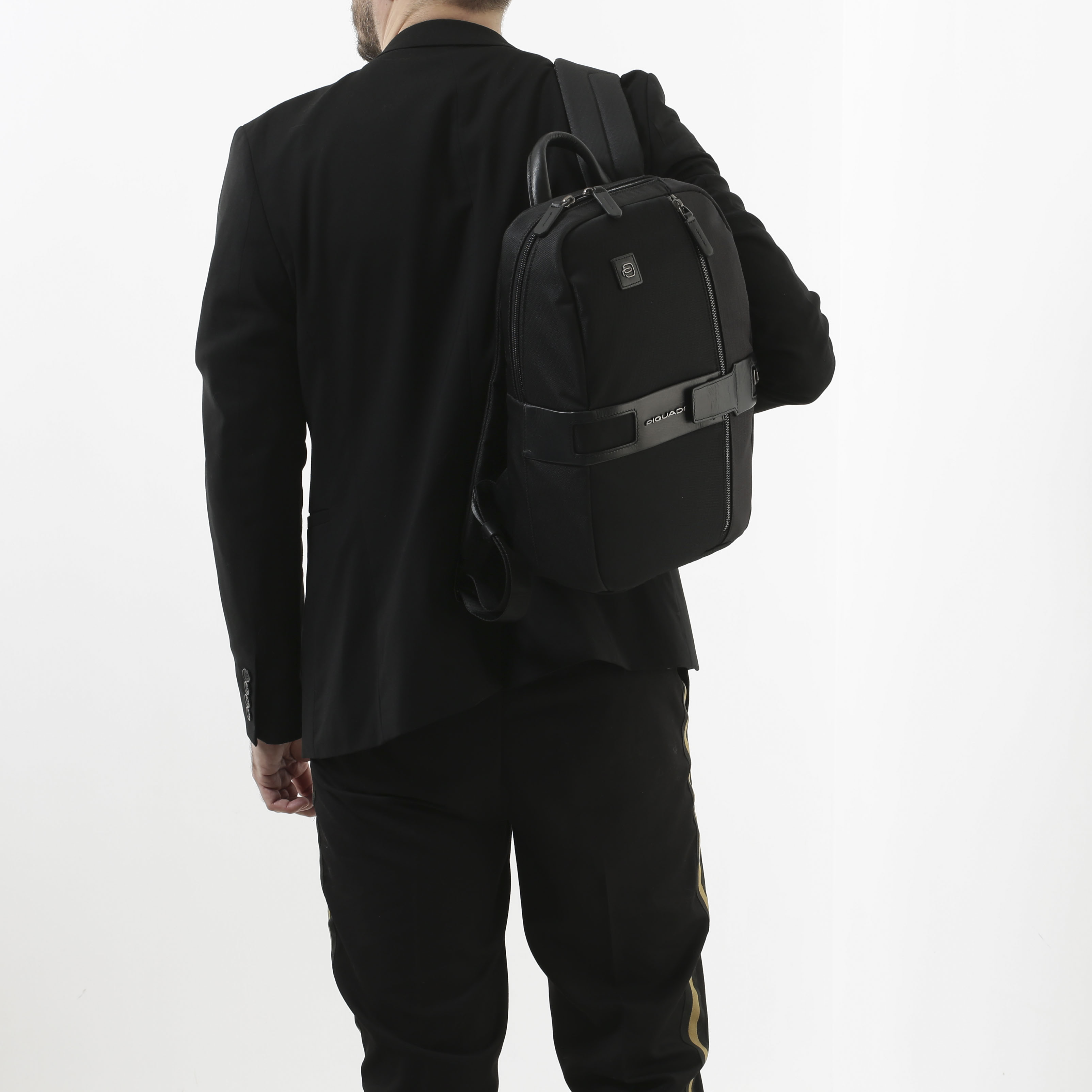 Комбинированный мужской рюкзак Piquadro Tokyo