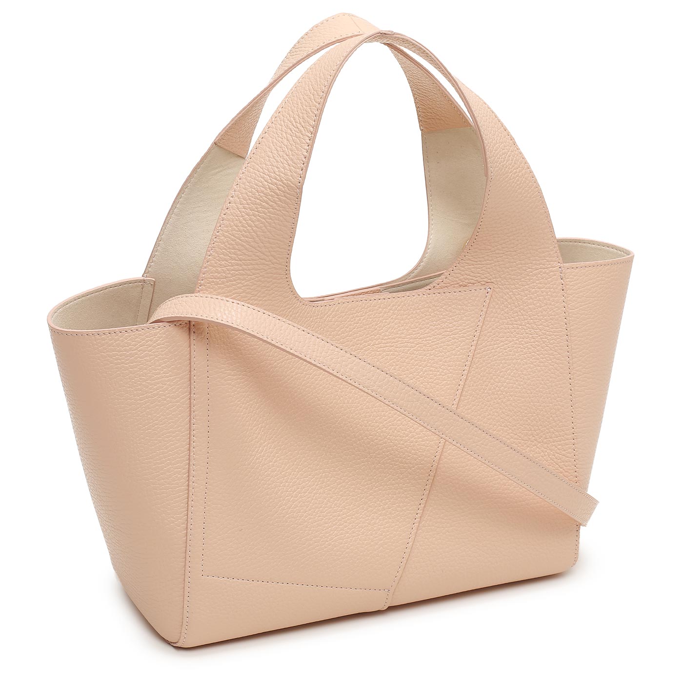 Кожаная сумка Aurelli Saffiano